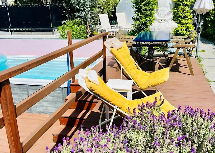 Maisonnette Cosy Villa Ajna 公寓 巴约讷